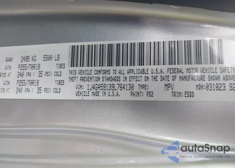 2009 Jeep Wrangler Unlimited Sahara из США, поврежденный, VIN 1J4GA59139L764130